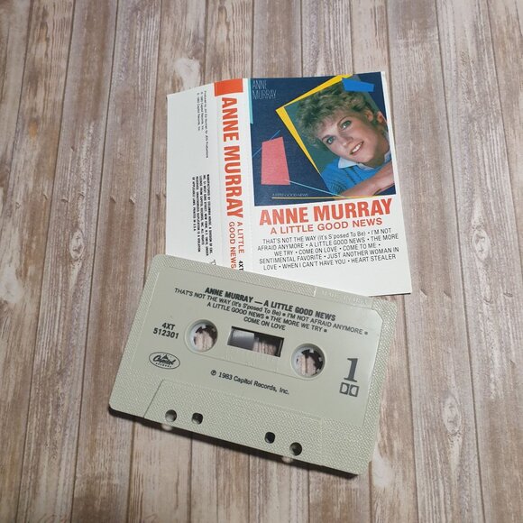 Anne Murray A Little Good News Cassette Tape 1983 Capitol Records Female Artist - Picture 3 of 3